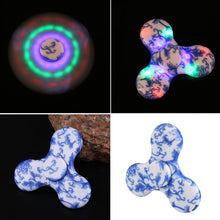 Load image into Gallery viewer, colorful LED Fidget Spinner Bluetooth Speaker Hand Spinner ADHD Autism