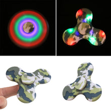 Load image into Gallery viewer, colorful LED Fidget Spinner Bluetooth Speaker Hand Spinner ADHD Autism