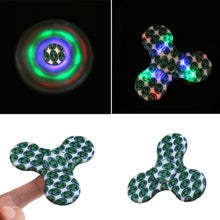 Load image into Gallery viewer, colorful LED Fidget Spinner Bluetooth Speaker Hand Spinner ADHD Autism